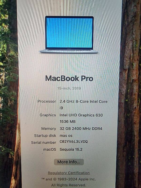 Apple MacBook Pro 2019 15.4 1