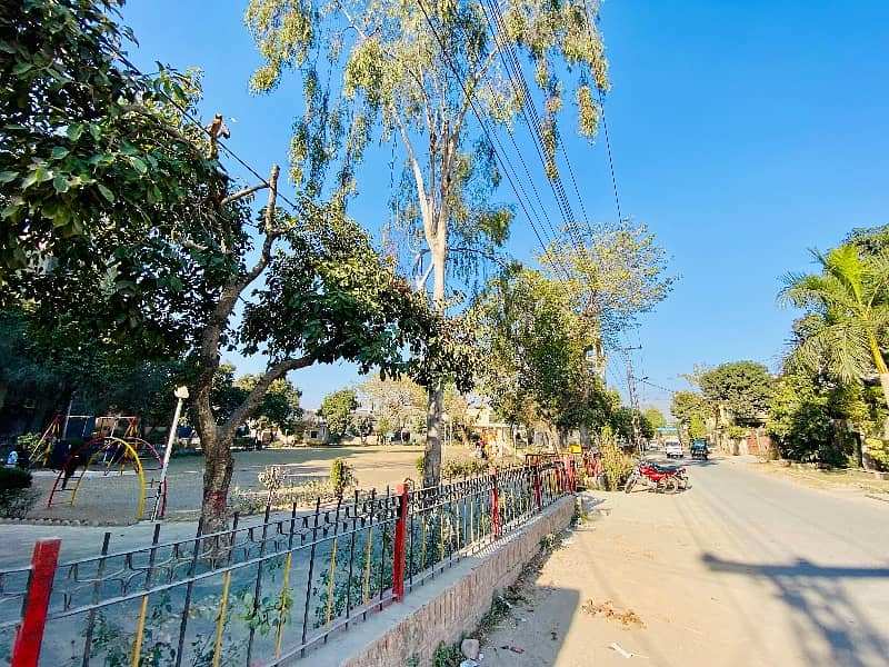 Facing Park 1 Kanal Residential Plot For sale In Marghzar Officers Colony 3