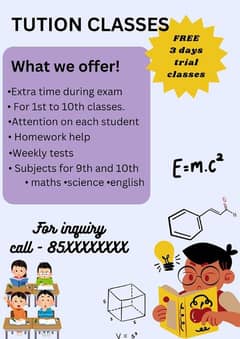 Home and online tutor