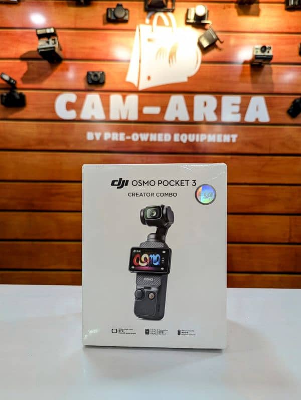 DJI OSMO POCKET 3 CREATOR COMBO, BRAND NEW , VIDEO CAMERAS 0