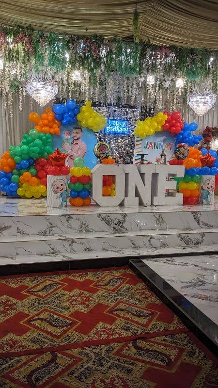 Birthday Decoration | Balloons Decoration | Themed Decoration 0