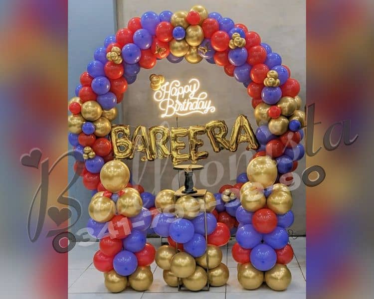 Birthday Decoration | Balloons Decoration | Themed Decoration 7