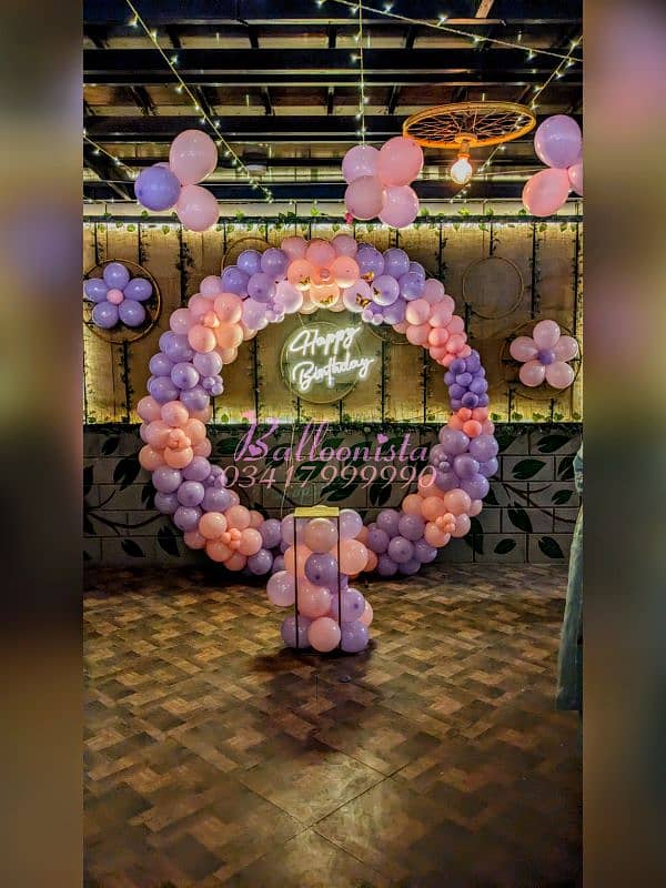 Birthday Decoration | Balloons Decoration | Themed Decoration 8