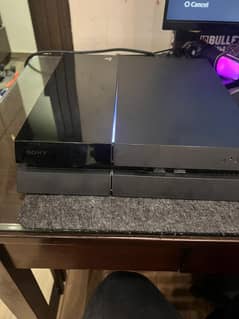 Used PS4 fat, 500GB, BattleFeild 1 disc, 3 controllers (Without box)