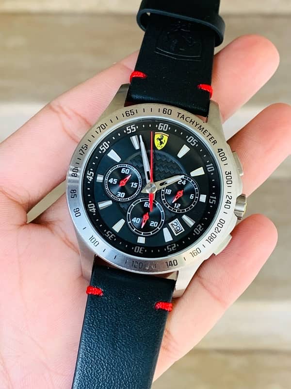 Ferrari Men’s Original Chronograph Watch SF. 05.1. 14.0021 3