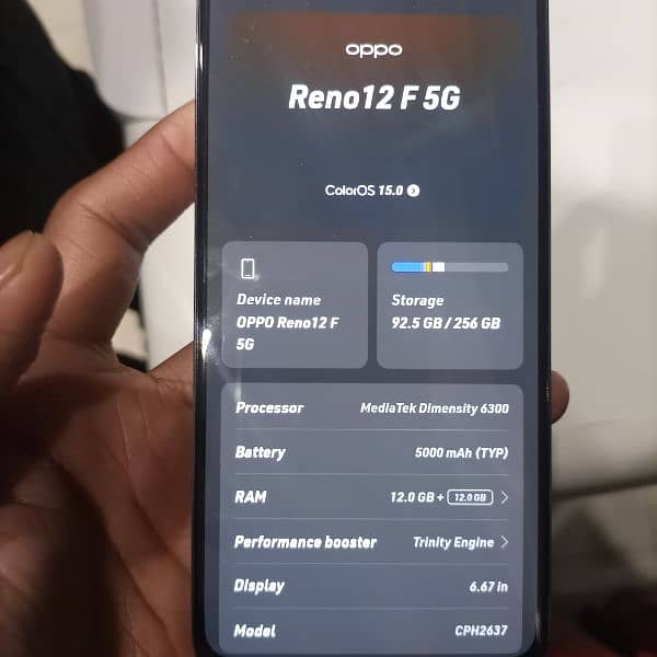 OPPO Reno 12f 5g 7