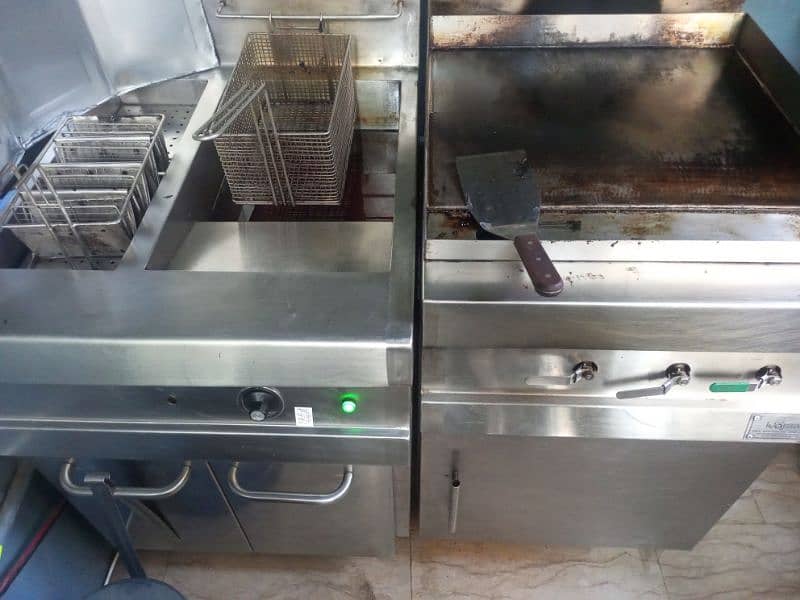 Hot Plate And Fryer Double Baskit 0