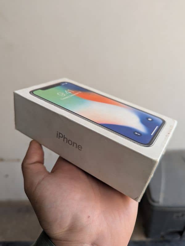 I phone X PTA approved with Box 5