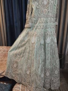 Bridal Maxi / walima dress / wedding / Party Dress / designer mexi /