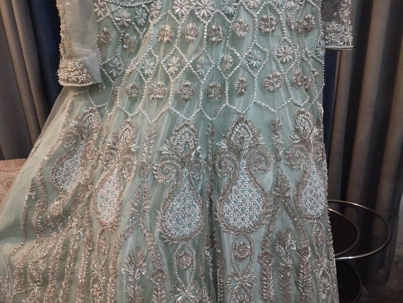 walima maxi/Bridal Maxi /walima dress/wedding dress/designer maxi 1