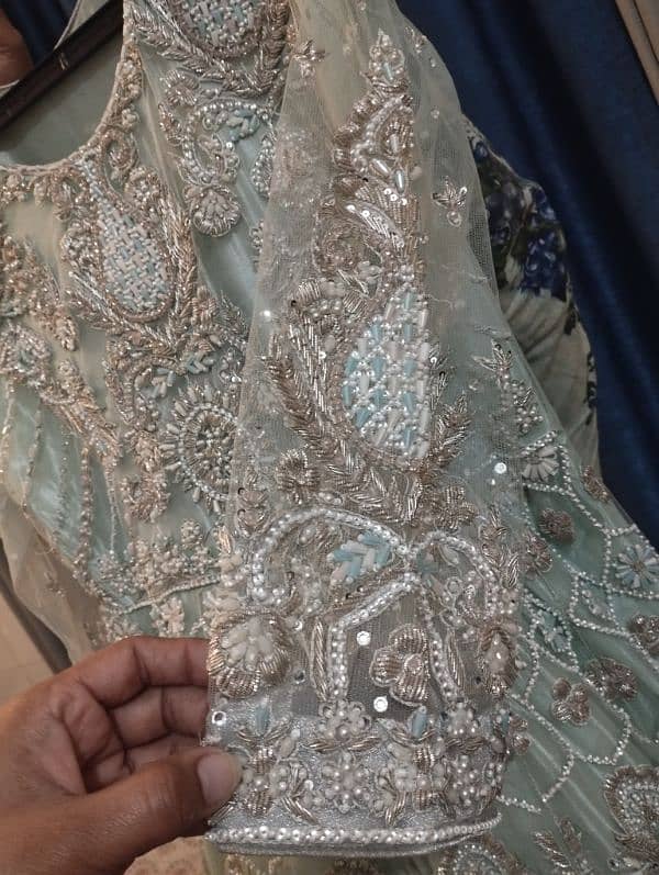 walima maxi/Bridal Maxi /walima dress/wedding dress/designer maxi 4