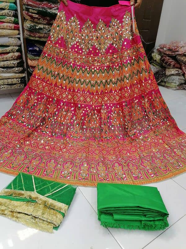 wedding wear lengha choli and dupptta 13