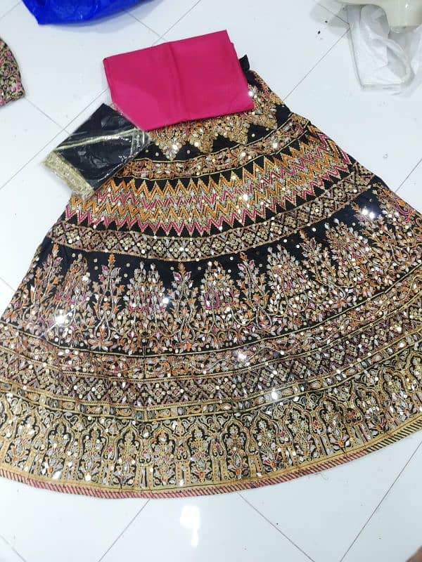 wedding wear lengha choli and dupptta 14