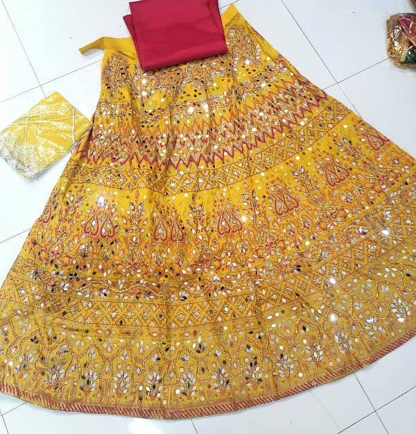 wedding wear lengha choli and dupptta 15