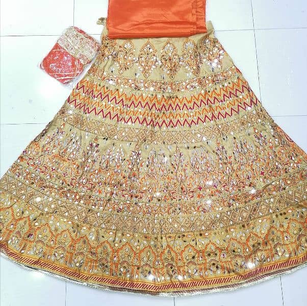 wedding wear lengha choli and dupptta 18