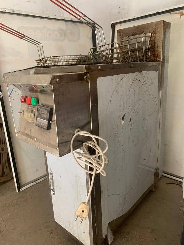 Electric deep fryer/ 16L capacity 2