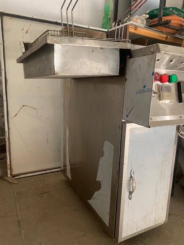 Electric deep fryer/ 16L capacity 5