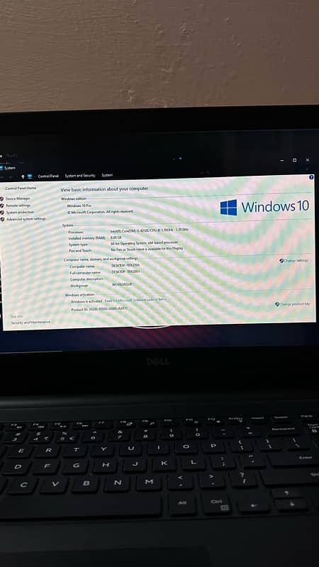 Core i5 4th generation Laptop 512 SSD 8GB RAM 3