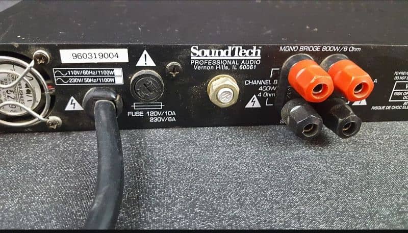 soundtech power ampilifier 3