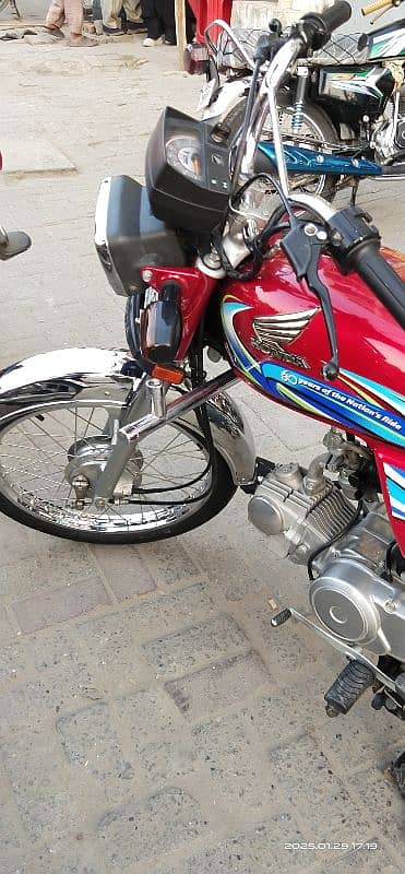 honda cd 70 lush condition 3