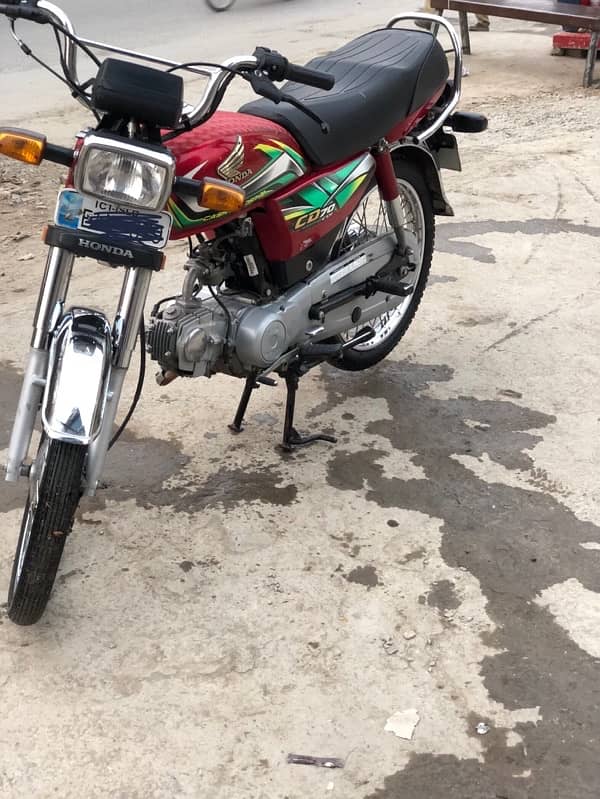 Honda cd 70 2022 model for sale 3