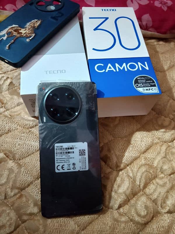 tecno coman 30 12+12/256 gb official PTA approved 4