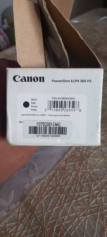 Canon PowerShot Elph 360 HS 6