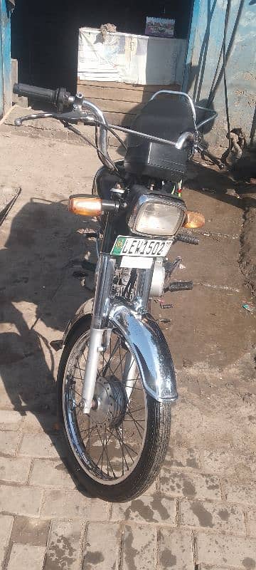 Honda CD 70 cc black 1