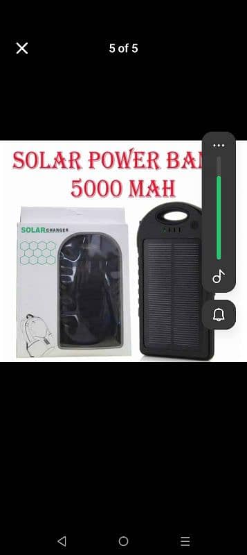 solar power bank 10000 mah battery 4