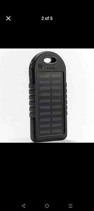 solar power bank 10000 mah battery 5