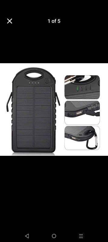 solar power bank 10000 mah battery 6