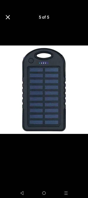 solar power bank 10000 mah battery 7