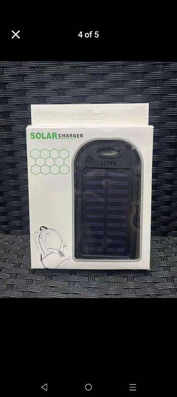 solar power bank 10000 mah battery 10