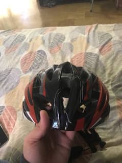 by cycle helmet almost new