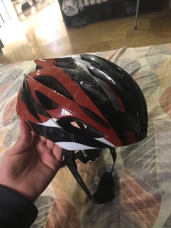 by cycle helmet almost new 8