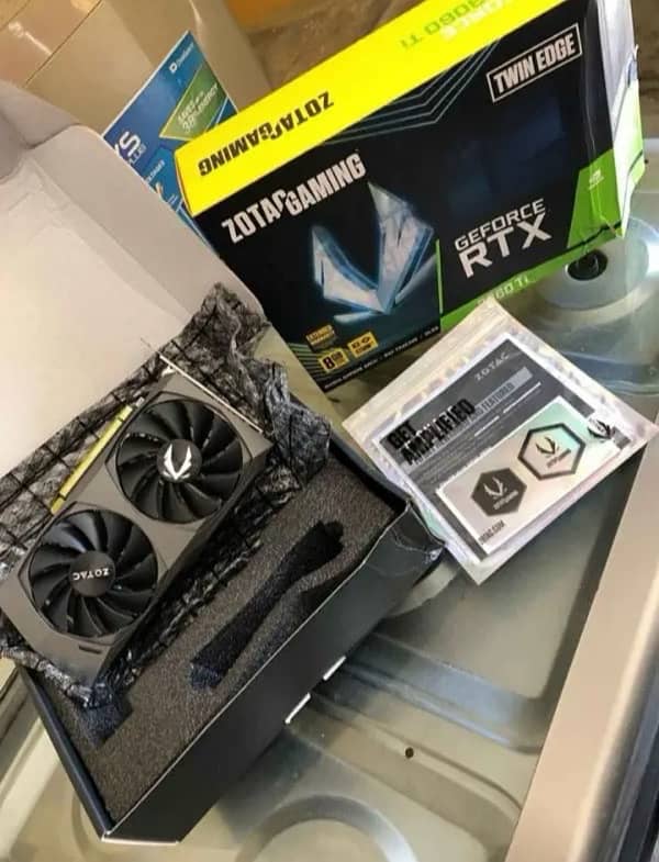 Zotac RTX 3060 Ti in warranty OC Edition like new 0