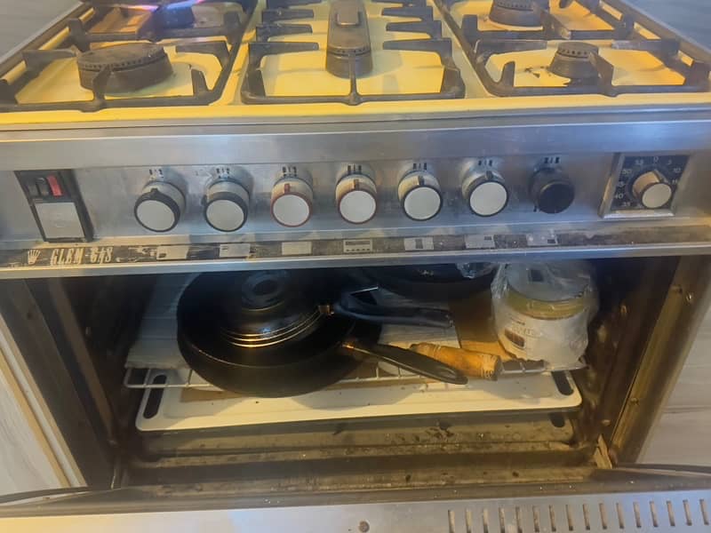 5-Burner Stove with Working Oven 2