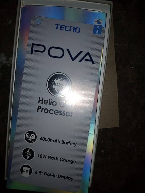 Tecno pova 6/128 Gb with complete box 5