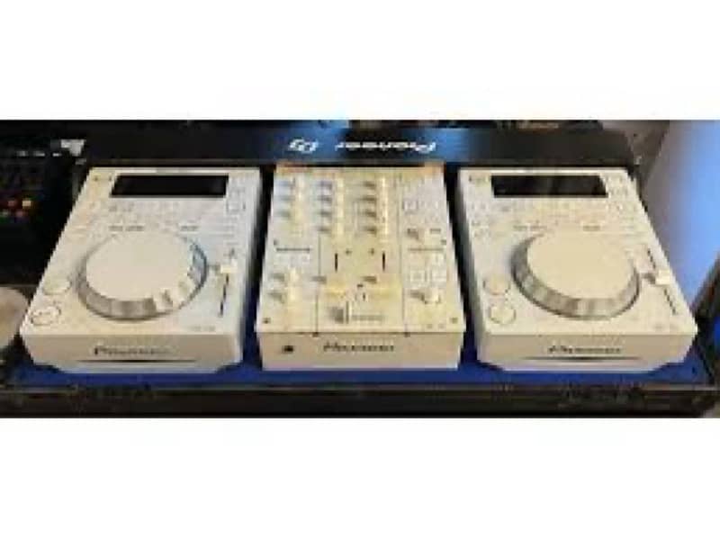 Pioneer Cdjs dj350 m white 1