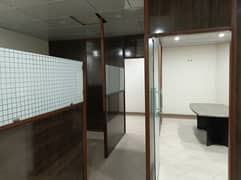 Office available for Rent with office Partition & Ceiling