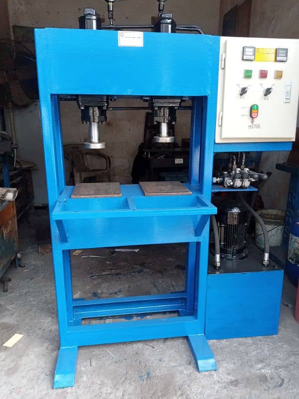 Hydraulic press + Electrical Panel 1