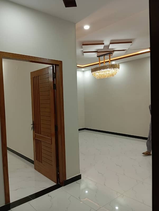 Mpchs Multi garden B-17 Islamabad   Brand New house available for sale  VIP location  boring water electric meter gas meter available  near Market masjid school Park everything available on walking distance 5