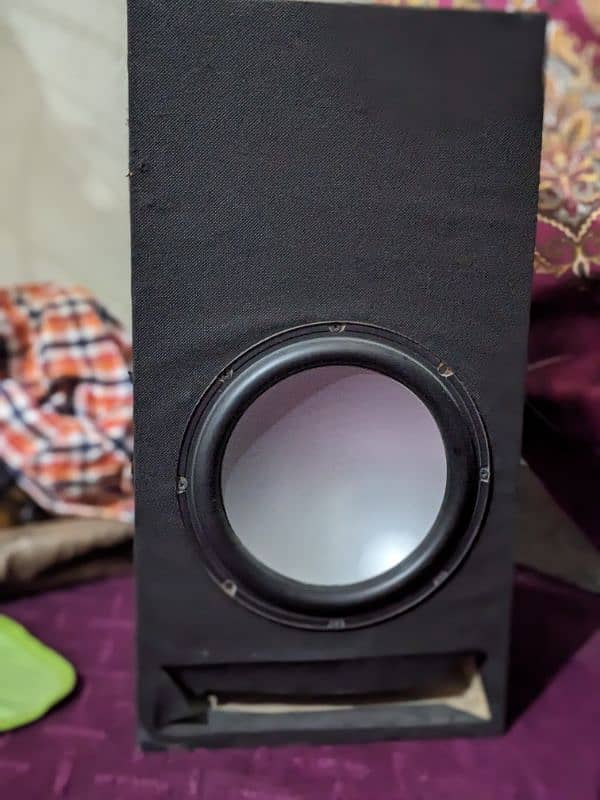 pioneer subwoofer and Panasonic speaker pair total genuin 2