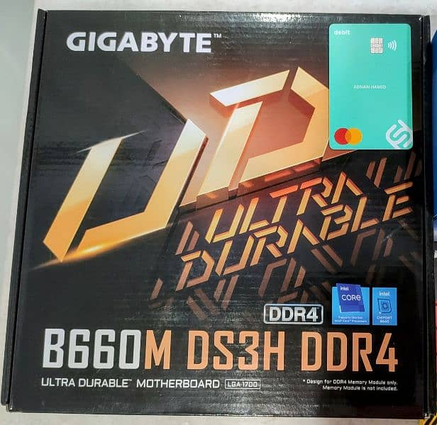 i5 12400F + Gibagyte B660m DS3H + 16GB 3200mhz DDR4 1