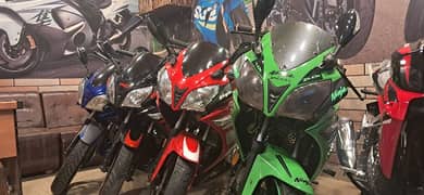 Kawasaki Ninja Replica Super Power 200 SportsBikes HeavyBikes