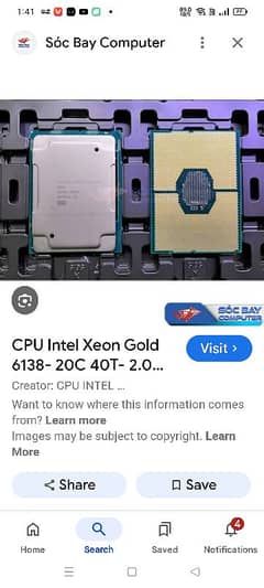 xeon Gold processors 20core 40thread