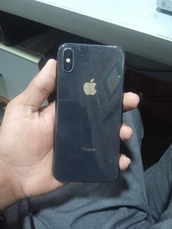 I phone x 64 gb black color 0