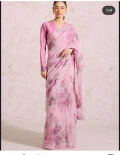 chiffon saree.