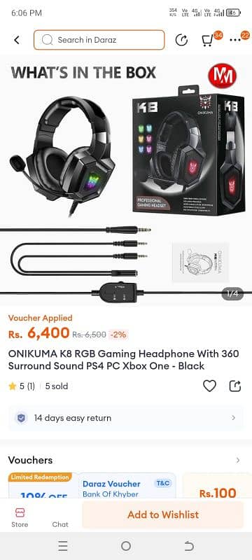 K8 onikuma headset for sale 0