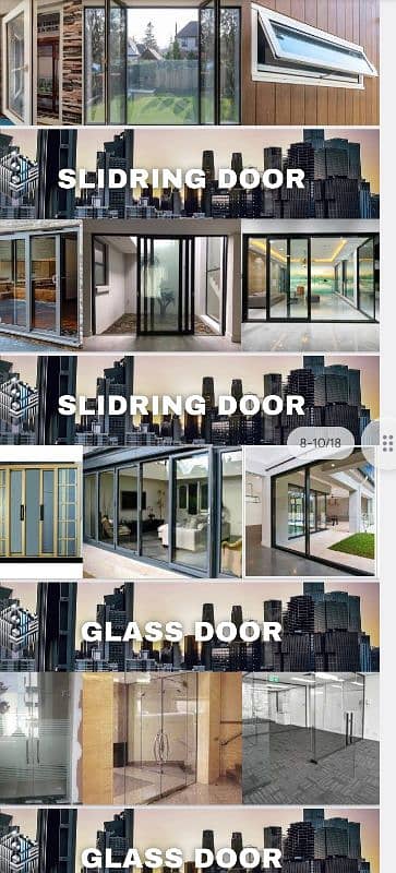 Almuinum Window|Aluminium Doors |UPVC Woks| Industrial |Residential 4